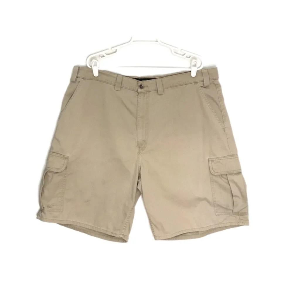 Vintage Levi's Silver Tab Cargo Shorts Men's 42 Khaki Y2K Grunge 90's Skater